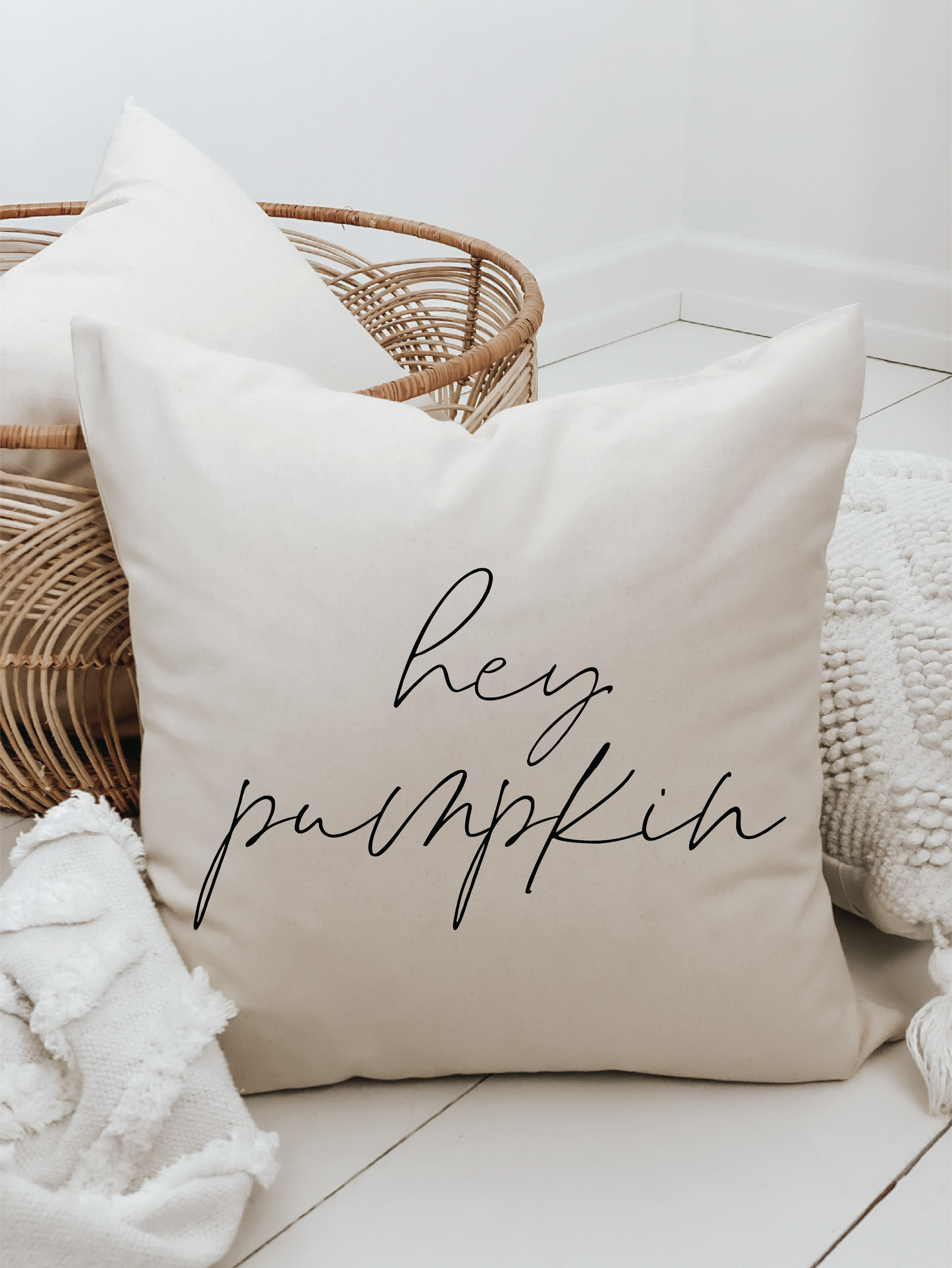 Hey sale pumpkin pillow